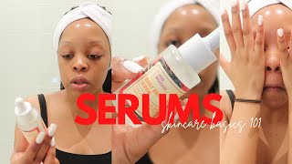 HOW TO USE SERUMS ON YOUR FACE [upl. by Jeno]