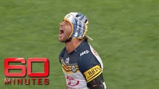 The greatest moment of Johnathan Thurstons NRL career  60 Minutes Australia [upl. by Kaila896]