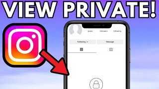 How to See Private Account Photos on Instagram 2025 [upl. by Anit]