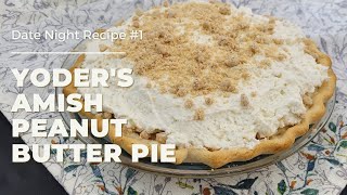 Yoders Amish Peanut butter pie Recipe [upl. by Kerman]