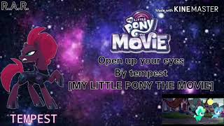 Open up your eyes 1080P karaoke version  lyrics  MV Mlp the movie Open up your eyesBy RAR [upl. by Yahsan]