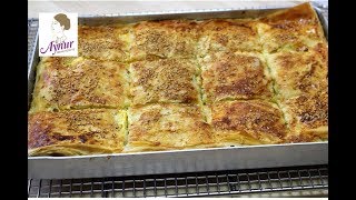 Das einfachste Börek Rezept I Patatesli tepsi Börek [upl. by Argella30]