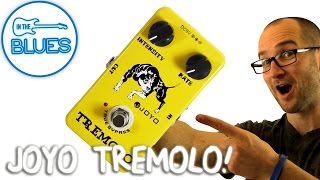 Joyo Tremolo Pedal Demo [upl. by Kennet]