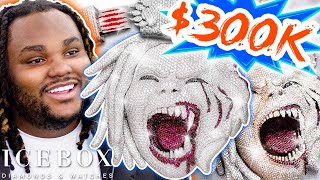 Tee Grizzley Spends 300K at Icebox on a Brand New Pendant [upl. by Ahsikam]