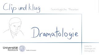 Soziologie studieren Erving Goffman  Wir alle spielen Theater [upl. by Polky230]