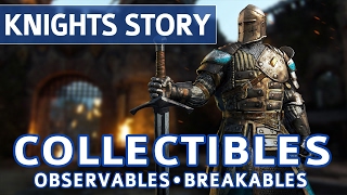 For Honor  All Collectible Locations Observables amp Breakables  Knights Campaign [upl. by Davina]