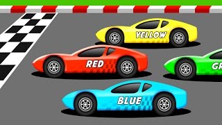 Colors with Racing Cars [upl. by Nigel]