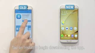 Samsung Smart Switch  How To Android device to a Galaxy device using WiFi Direct [upl. by Yralih]