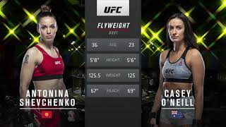 Casey ONeil vs Antonina Shevchenko [upl. by Wandy]