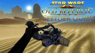 Star Wars The Old Republic  Speeder guide [upl. by Hnah192]