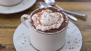 Italian Hot Chocolate Recipe [upl. by Joon]