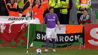 Shamrock Rovers vs Real Madrid  highlights 21072009 [upl. by Nevile30]