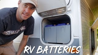 RV Batteries What You Need To Know [upl. by Eul]