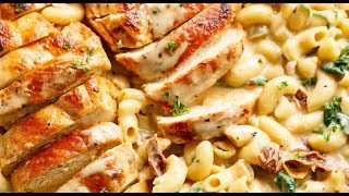 Tuscan Chicken Mac And Cheese [upl. by Gnok926]