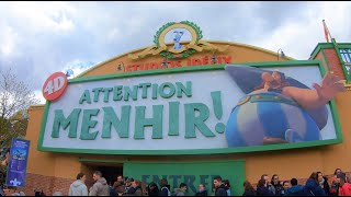 Attention Menhir  NOUVELLE ATTRACTION Parc Asterix 2019 [upl. by Ninerb290]