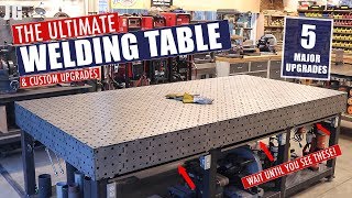 The Ultimate Welding Table  JIMBOS GARAGE [upl. by Bethesde]