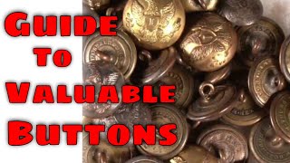 Identifying And Dating Valuable Buttons Guide [upl. by Yliak]