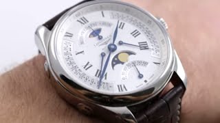 Longines Master Quadruple Retrograde L27394713 Luxury Watch Review [upl. by Samaj610]