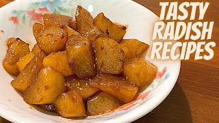 RADISH RECIPES  TASTY RADISH RECIPES  BRAISED RADISH RECIPE  HOW TO COOK RADISH RECIPES [upl. by Gherardi538]