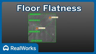 Floor Flatness and Levelness Tutorial  Trimble RealWorks [upl. by Aneertak]