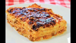 LASAGNA con ragù alla bolognese lasagne al ragù [upl. by Harrad180]