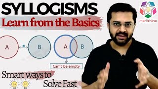 Syllogism  1 Basics of Syllogisms amp Venn Diagrams  Deductive Logic [upl. by Suirrad344]