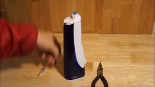 Removing broken tip from Waterpik water flosser  DIY fix [upl. by Ecylla524]