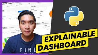 Quickly build Explainable AI dashboards in Python explainerdashboard library [upl. by Marlowe]