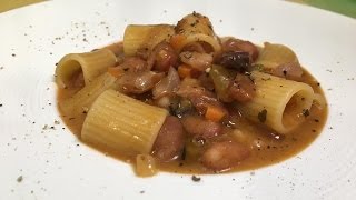 Pasta e Fagioli Ricetta Chef Stefano Barbato [upl. by Sukul629]