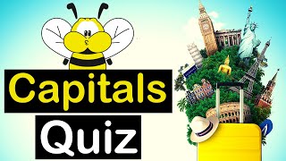 Capitals Quiz Best World Geography Trivia  20 Questions amp Answers  20 Fun Facts [upl. by Coonan360]