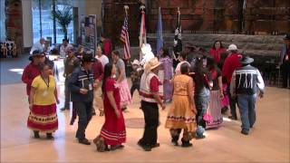 Muscogee Creek Festival  3 Stomp Dancing [upl. by Leiso53]