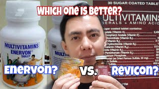 WHICH IS BETTER ENERVON MULTIVITAMINS WITH VITAMIN C OR REVICON FORTE FOR YOUR IMMUNE SYSTEM [upl. by Annairdna]