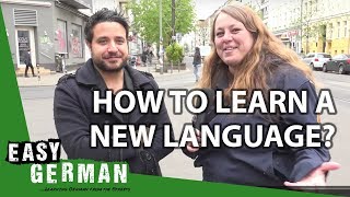 How to learn a new language with Luca Lampariello  Easy German 138 [upl. by Kcirdahs]