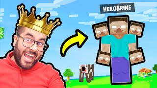 I Become HEROBRINE in Minecraft 😂  Hitesh KS [upl. by Akel339]