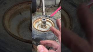 How To Remove a Rusty Rototiller Wheel [upl. by Enrichetta641]