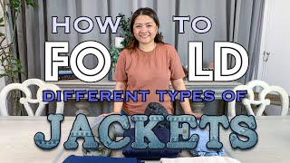 NEATIP 011 How to Fold Different Types of Jackets [upl. by Ecyal]