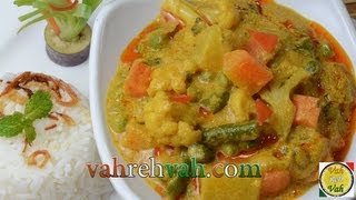 Mix Vegetable Korma  By VahChef  VahRehVahcom [upl. by Franciscka]