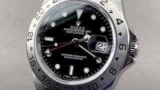 Rolex Explorer II 16570 Rolex Watch Review [upl. by Erastes]