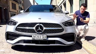 2022 Mercedes C Class  NEW Drive C220d AMG FULL Review Interior Exterior [upl. by Thetisa]