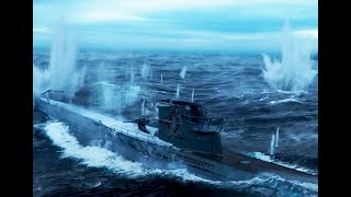 Greyhound  USS Keeling is firing at Nazi UBoat [upl. by Pain922]