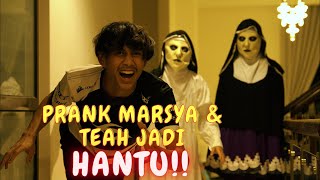 AMIR LARI NAMPAK H4NTU   PRANK MARSYA amp TEAH SER4M [upl. by Dorcia801]