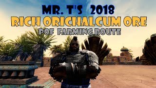 GW2  PoF  Rich Orichalcum Ore Farming Route [upl. by Nnaynaffit103]