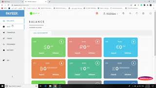How to ADD FundsDeposit in Payeer Account By VisaMasterCard [upl. by Grados399]