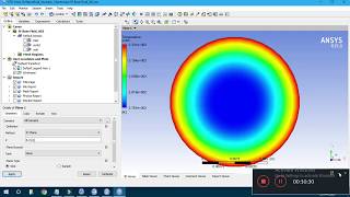 Nanofluid Pipe Flow  Ansys CFX Simulation  Heat transfer Compared to base fluid [upl. by Seroled909]