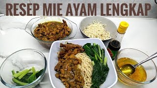 Resep mie ayam lengkap [upl. by Guibert]