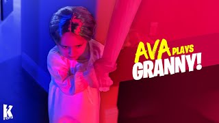 Ava Plays Granny in our House [upl. by Ycnuahc]