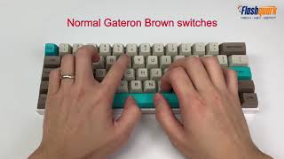 Gateron Silent Switch Comparison [upl. by Lig]