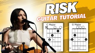 Risk Gracie Abrams Guitar Tutorial [upl. by Dre13]