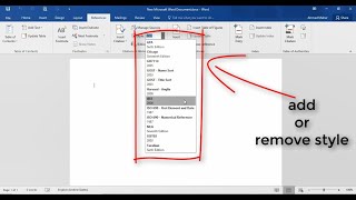 How to Add Bibliography Style Vancouver IEEE Reference Harvard to Microsoft Word Last Update [upl. by Rosmunda]