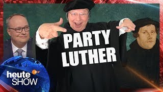 Gernot Hassknecht ist der PartyLuther  heuteshow vom 03112017 [upl. by Llertnauq]